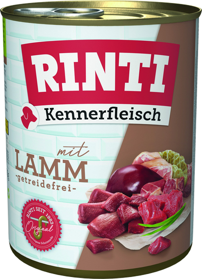 Rinti Kennerfleisch Lamm, Dose 800 g