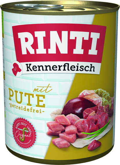 Rinti Kennerfleisch Pute, Dose 800 g