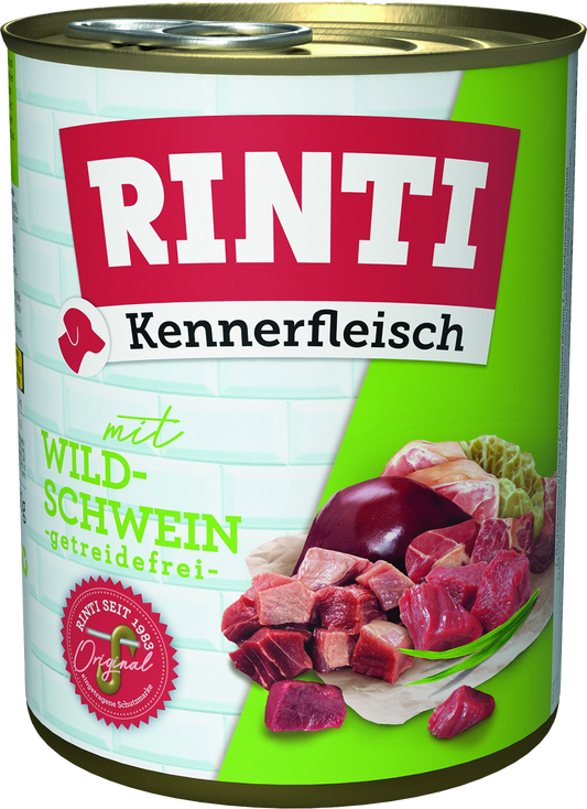 Rinti Kennerfleisch Wildschwein, Dose 800 g