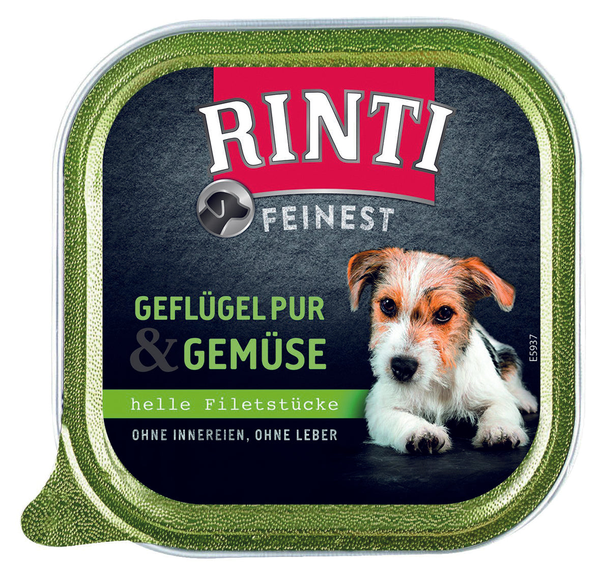 Rinti Feinest Geflügel & Gemüse, Schale 150 g