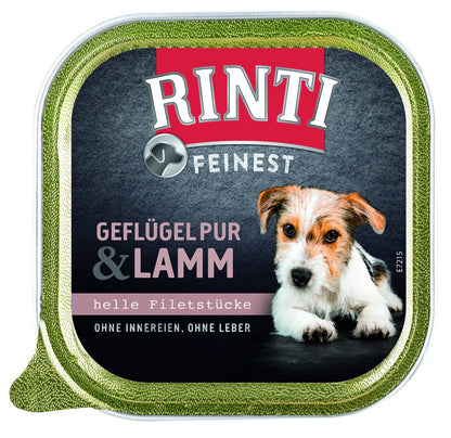 Rinti Feinest Geflügel pur & Lamm 150 g