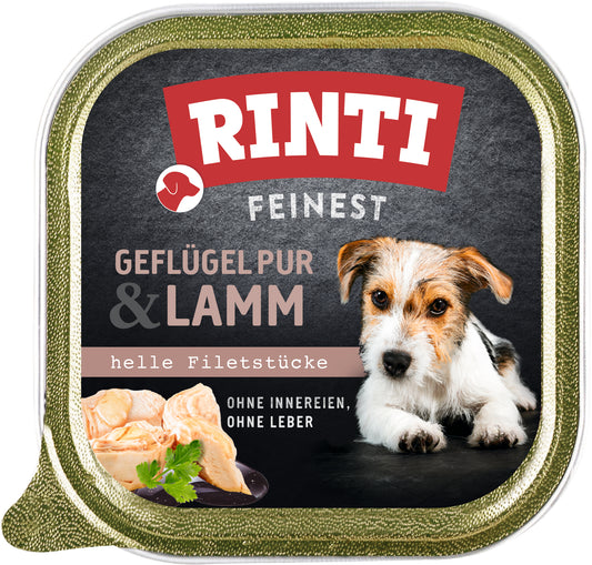 Rinti Feinest Geflügel pur & Lamm 150 g