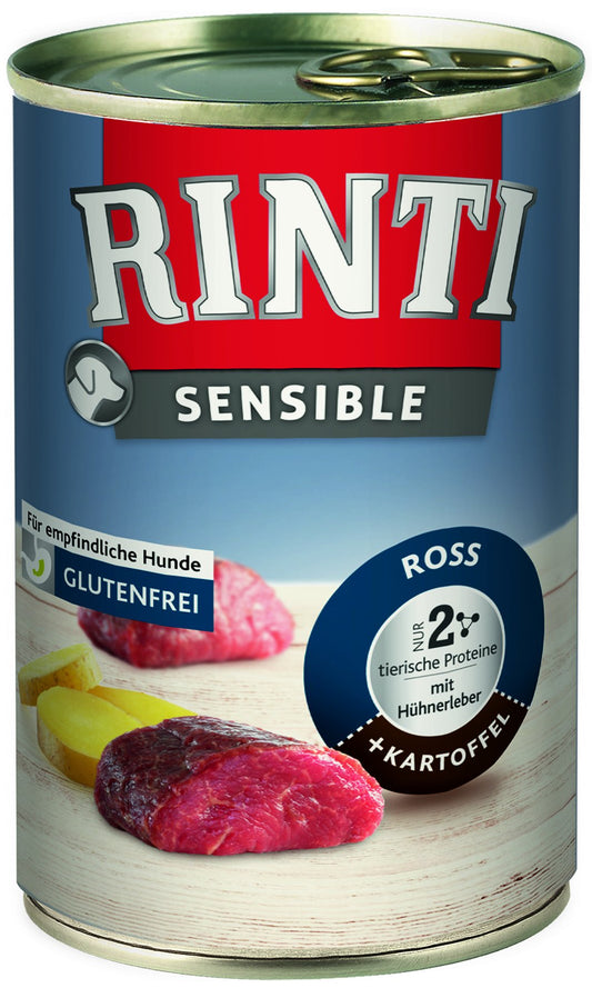Rinti Sensitive Ross, Huhn + Kartoffel 400 g