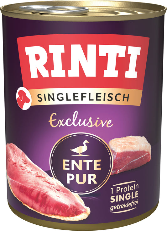 Rinti Singlefleisch Ente pur 800 g