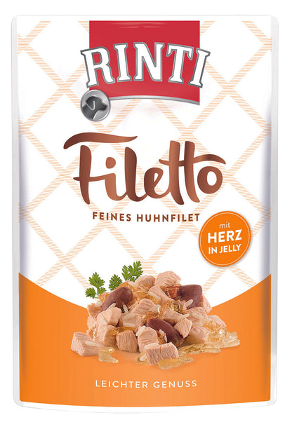 Rinti Filetto Huhn & Hühnerherz 100 g