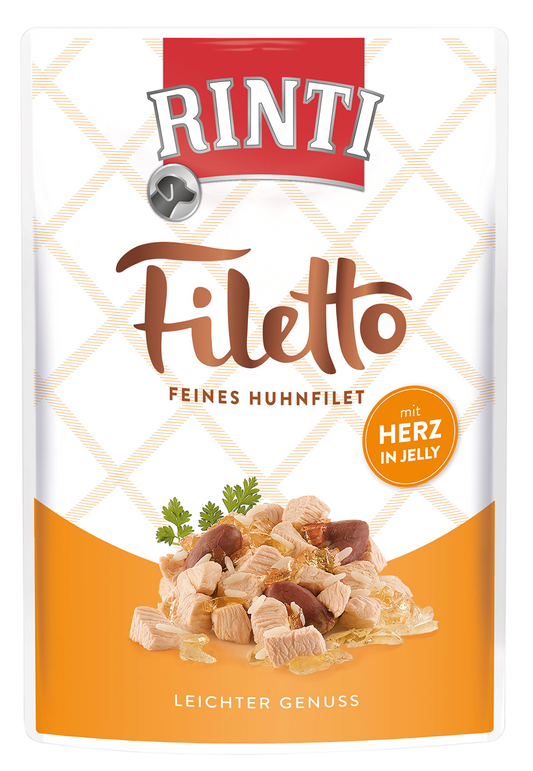Rinti Filetto Huhn & Hühnerherz 100 g