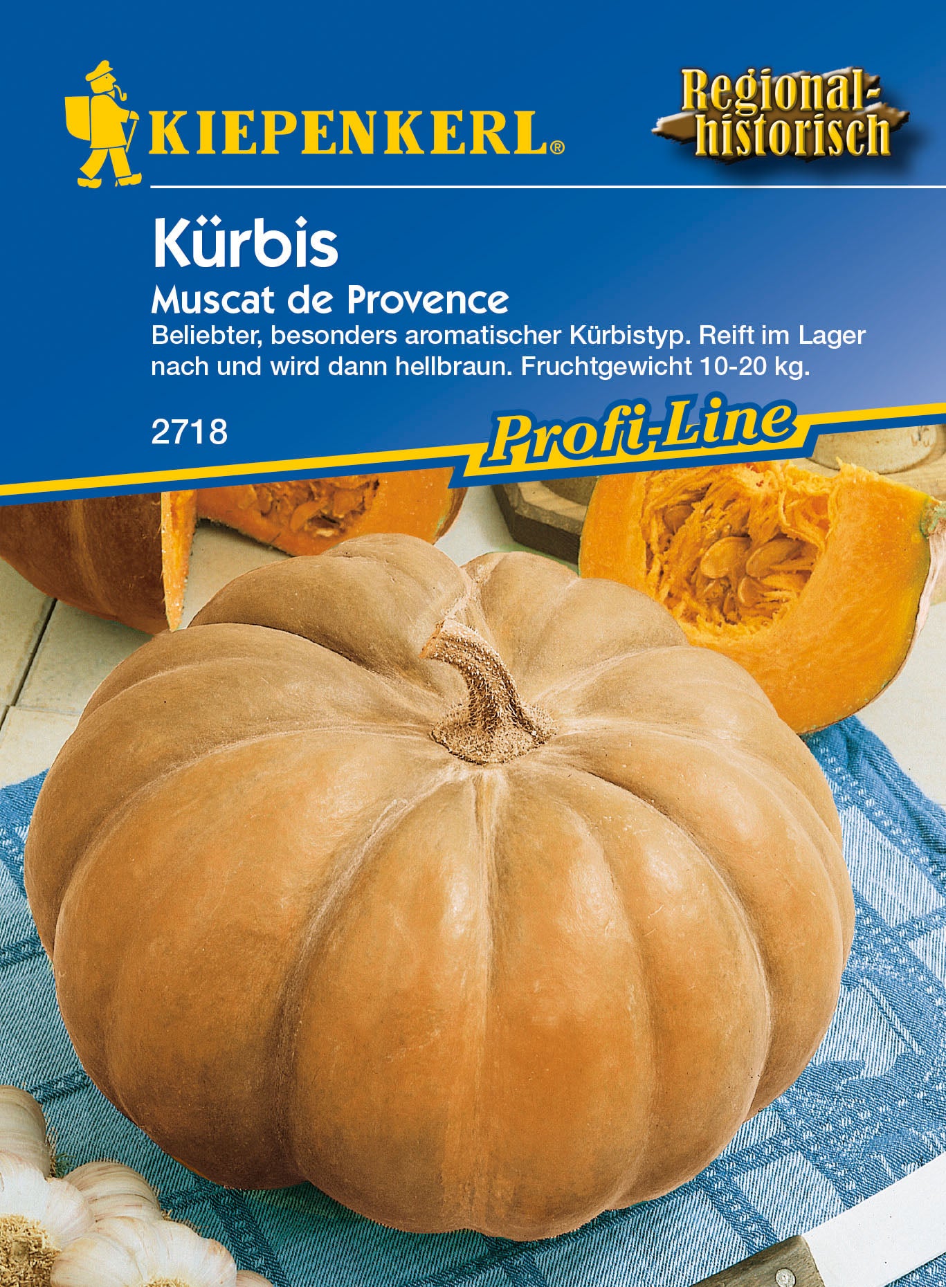 Kürbis Muscat de Provence