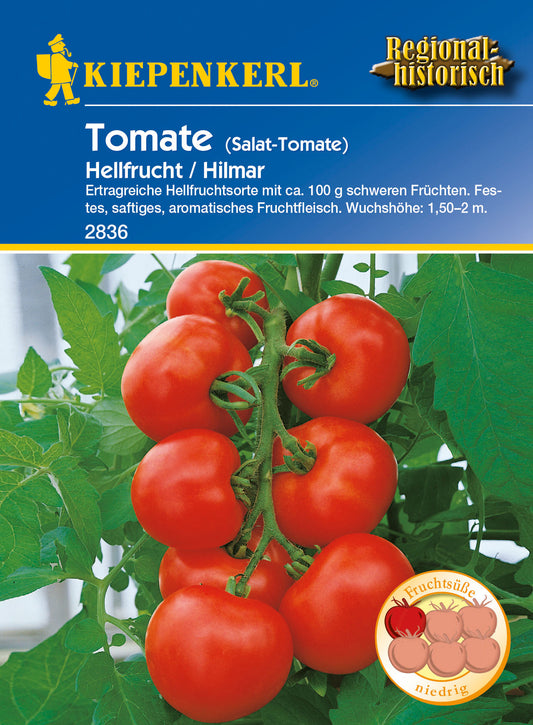 Tomate (Salat-Tomate) Hellfrucht / Hilmar