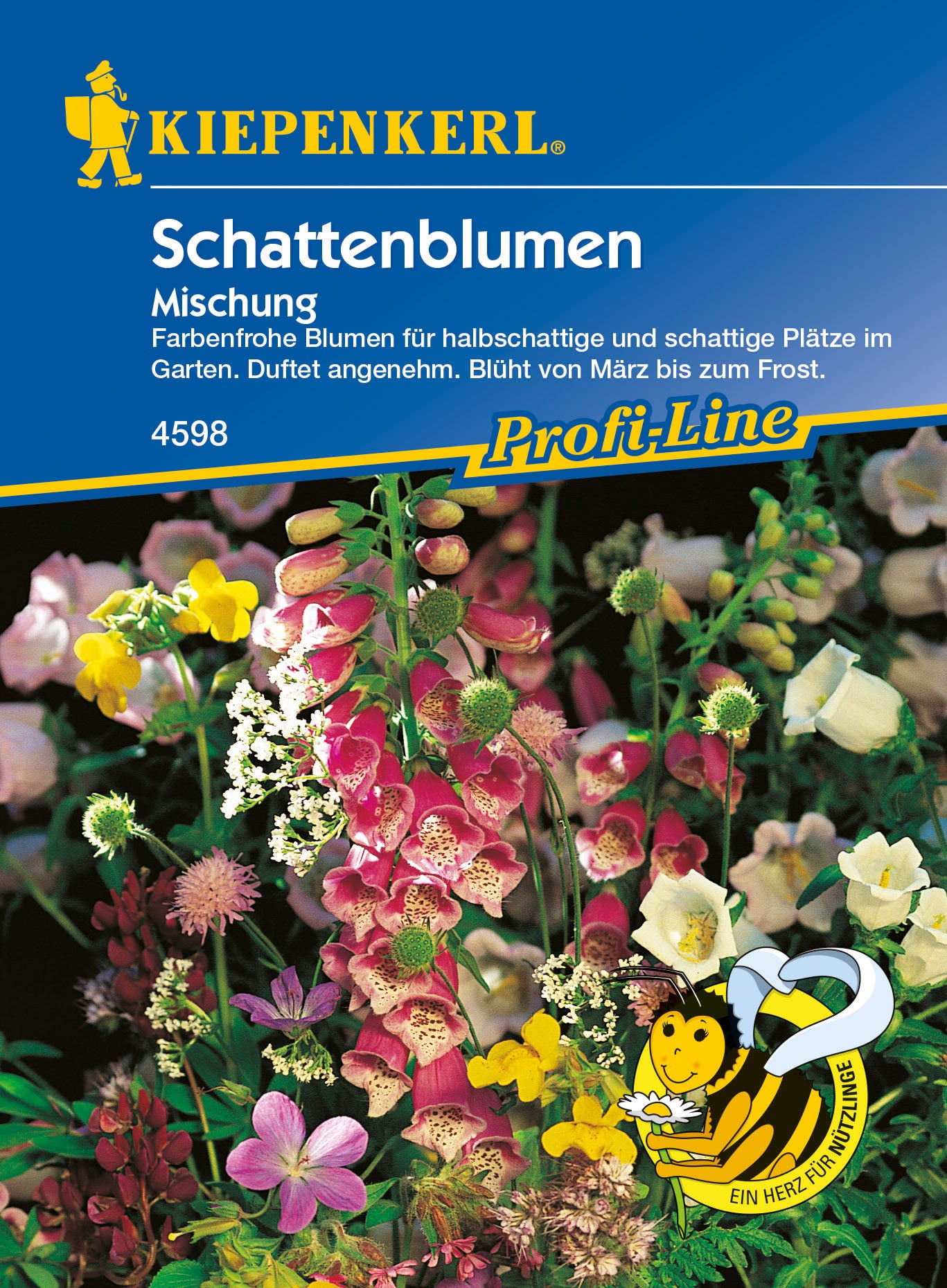 Blumenmischung Schattenblumen