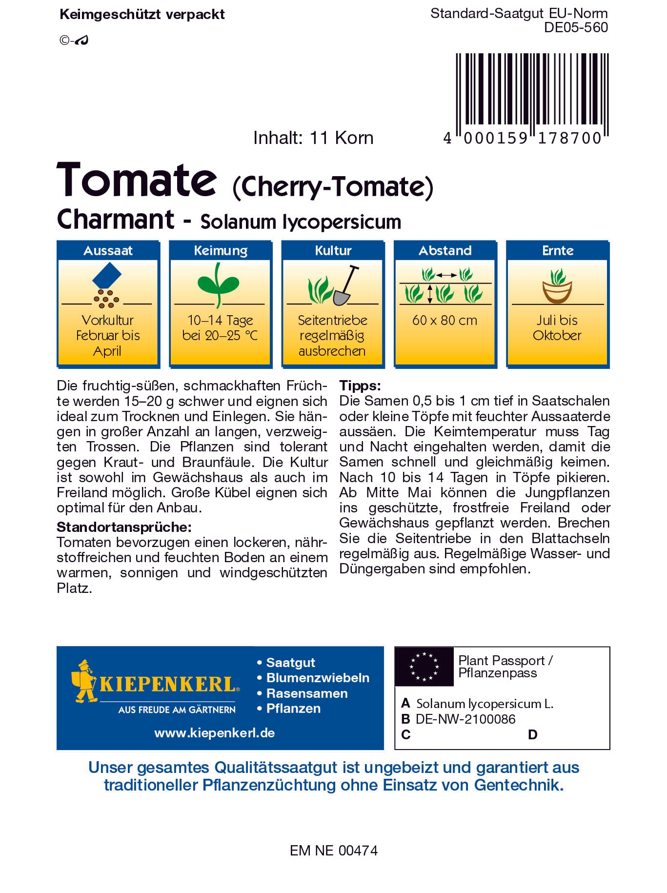 Tomate Charmant