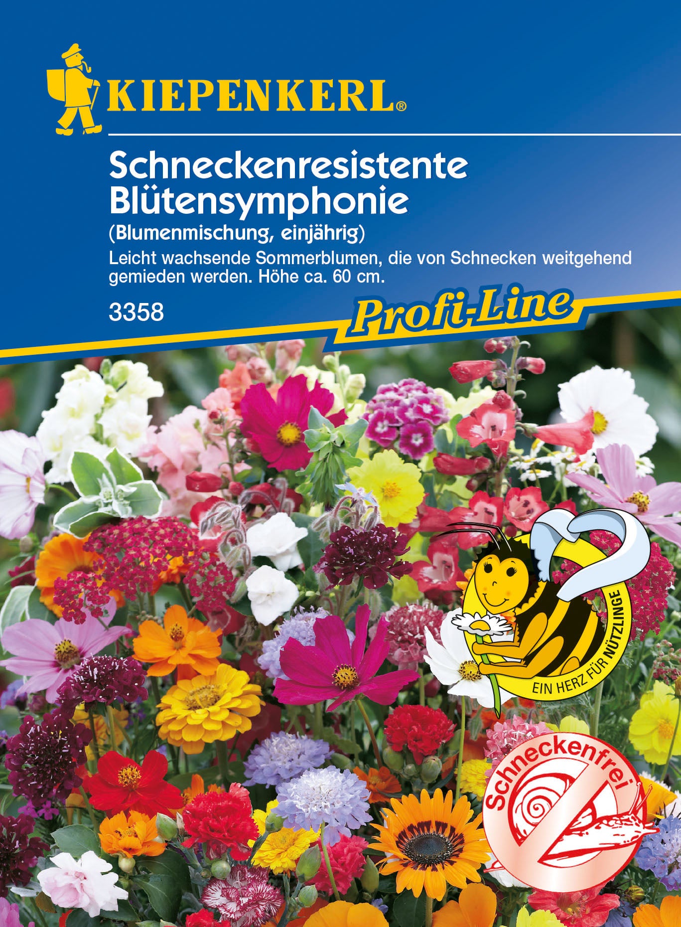 Blumenmischung Schneckenresistente Blütensymphonie