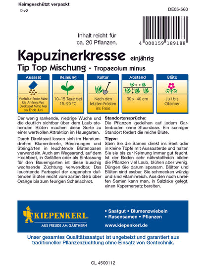 Kapuzinerkresse