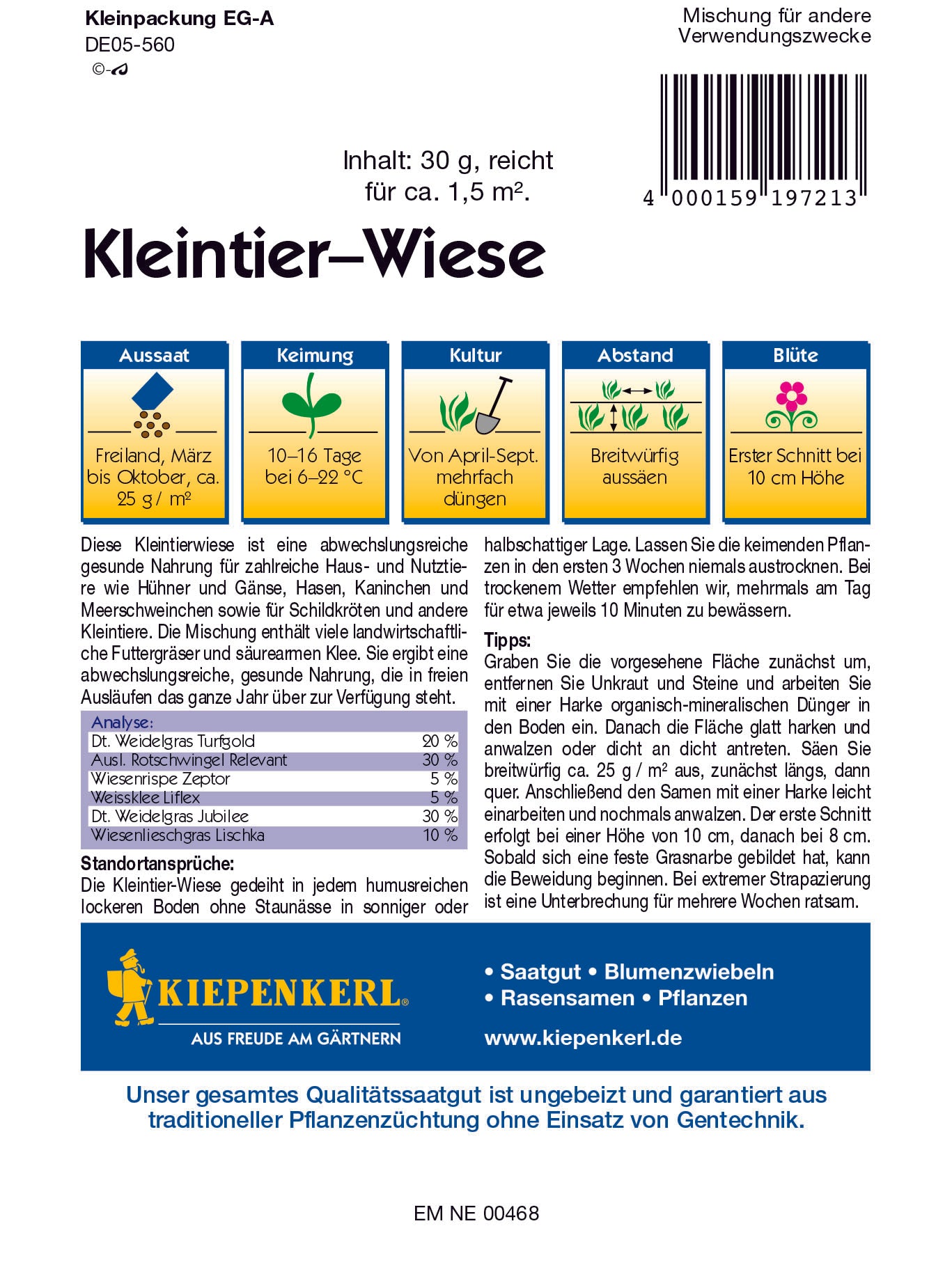 Kleintier-Wiese