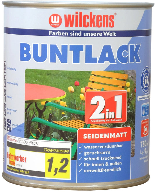 Wilckens Buntlack 2in1 RAL9010