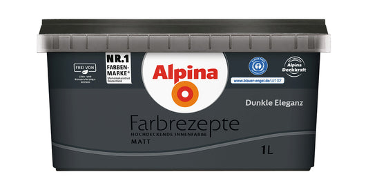 Alpina Farbrezepte 1 Liter Dunkle Eleganz