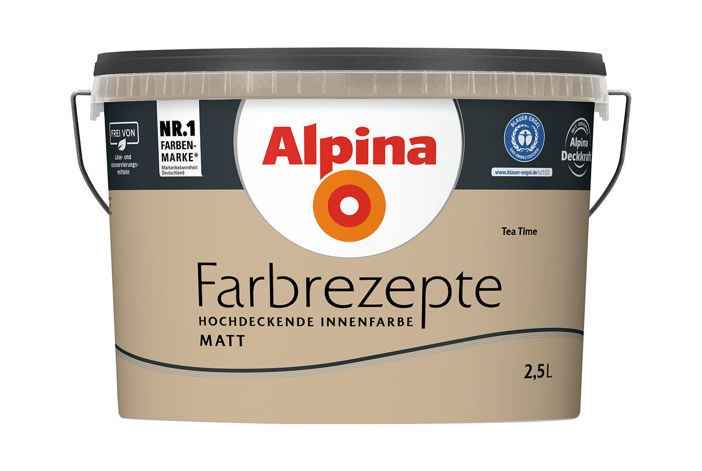 Alpina Farbrezepte 2,5 Liter Tea Time