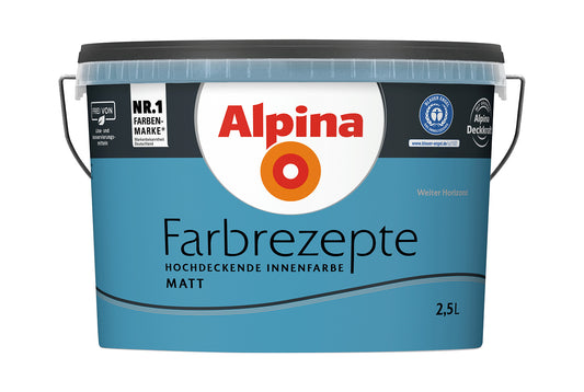 Alpina Farbrezepte 2,5 Liter Weiter Horizont