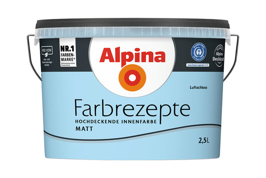 Alpina Farbrezepte 2,5 Liter Luftschloss