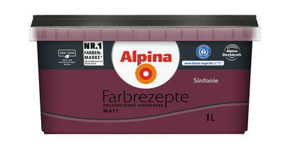 Alpina Farbrezepte 1 Liter Sinfonie