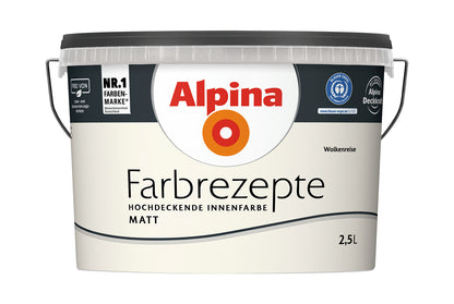 Alpina Farbrezepte 2,5 Liter Wolkenreise