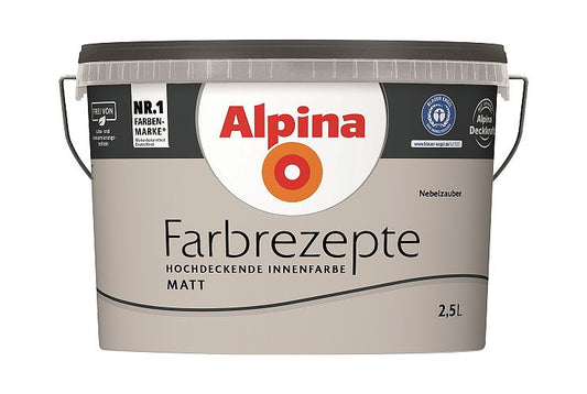 Alpina Farbrezepte 2,5 Liter Nebelzauber