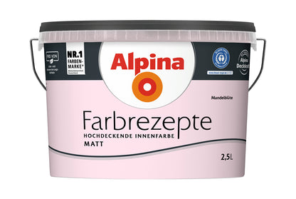 Alpina Farbrezepte 2,5 Liter Mandelblüte