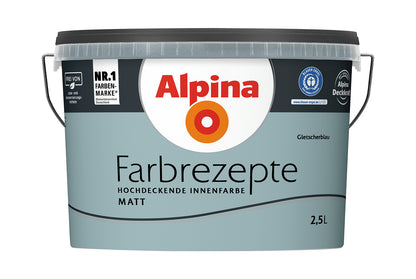 Alpina Farbrezepte 2,5 Liter Gletscherblau