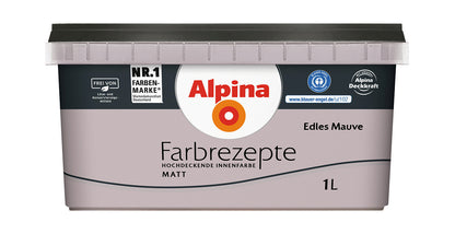 Alpina Farbrezepte 1 Liter Edles Mauve