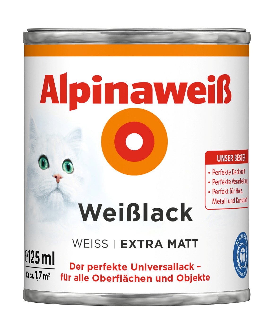 AP Alpinaweiß Weißlack EM 125 ml