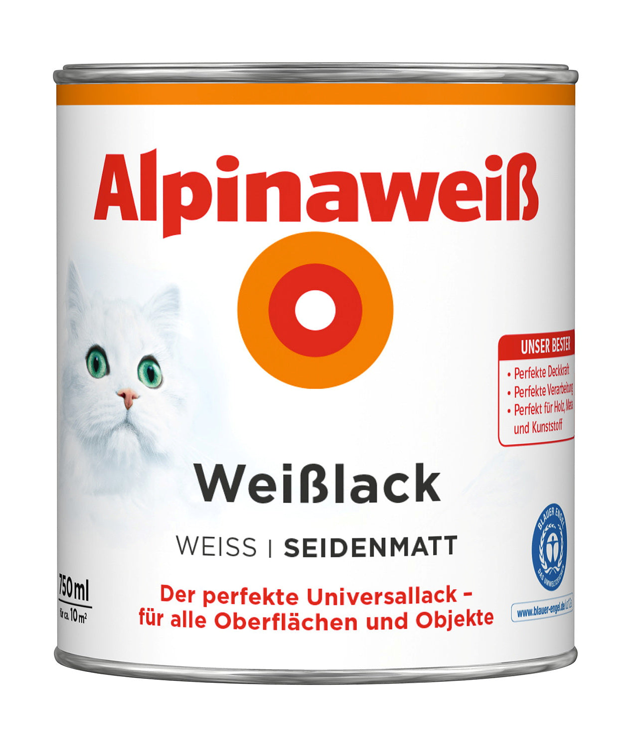 AP Alpinaweiß Weißlack SM 750 ml