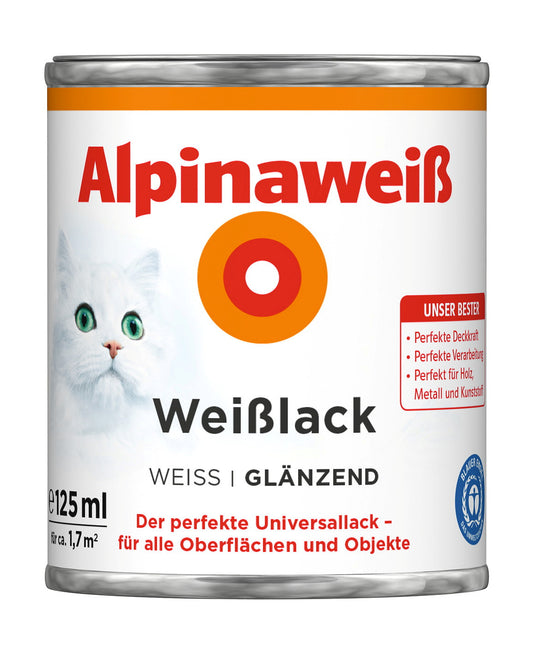 AP Alpinaweiß Weißlack GL 125 ml