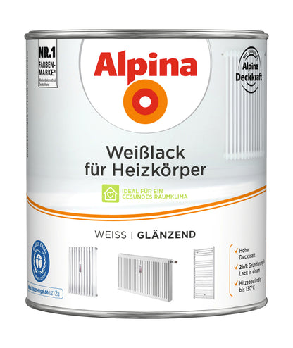 AP Weißlack für Heizkörper GL 2 L