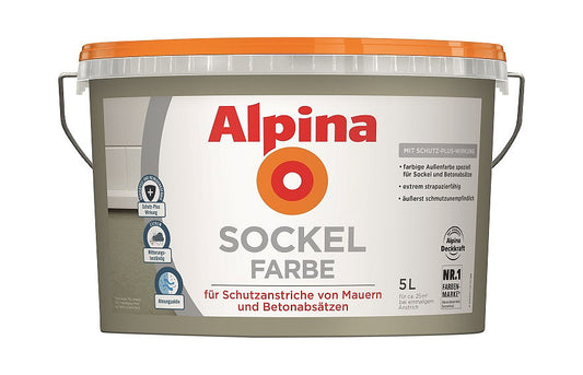 Sockelfarbe grau 5 Liter