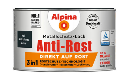 Anti Rost Matt 300 ml RAL 7016 Anthrazitgrau