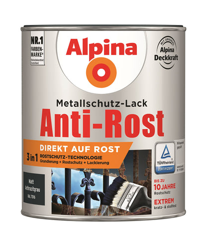 Anti Rost Matt 750 ml RAL 7016 Anthrazitgrau