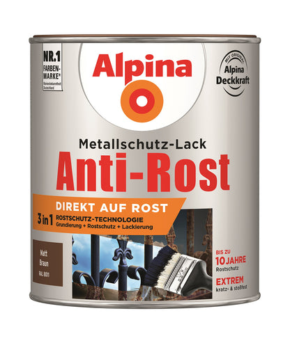 Anti Rost Matt 750 ml RAL 8011 Braun