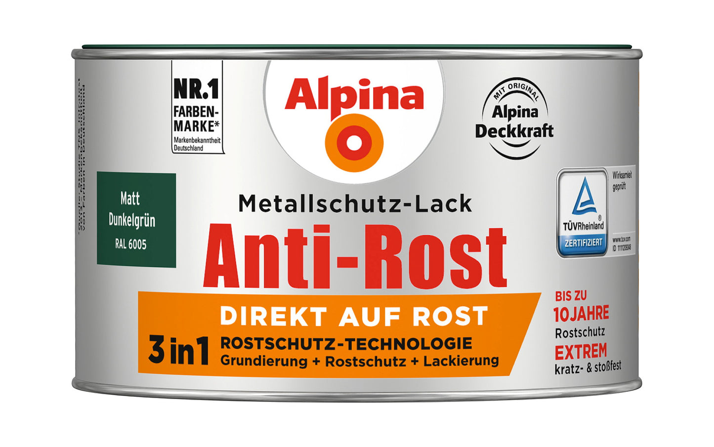 Anti Rost Matt 300 ml RAL 6005 Dunkelgrün