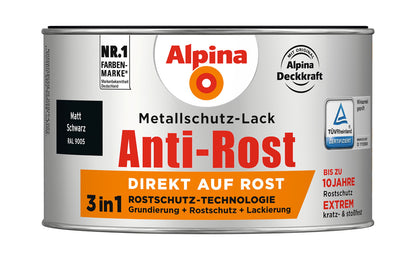 Anti Rost Matt 300 ml RAL 9005 Schwarz