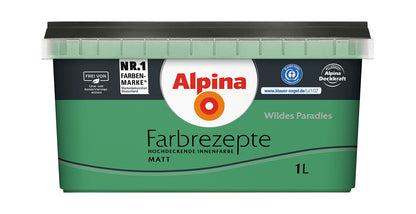 Alpina Farbrezepte 2,5 Liter Wildes Paradies