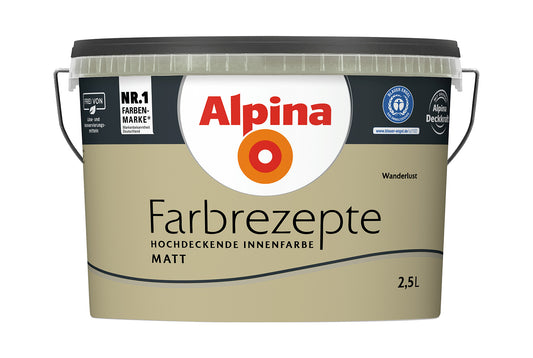 Alpina Farbrezepte 2,5 Liter Wanderlust