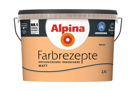 Alpina Farbrezepte 2,5 Liter Biscotti