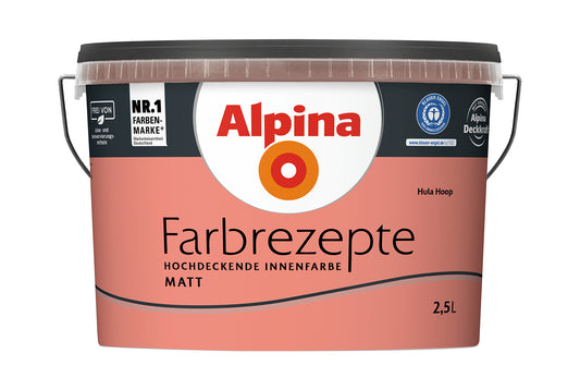 Alpina Farbrezepte 2,5 Liter Hula Hoop