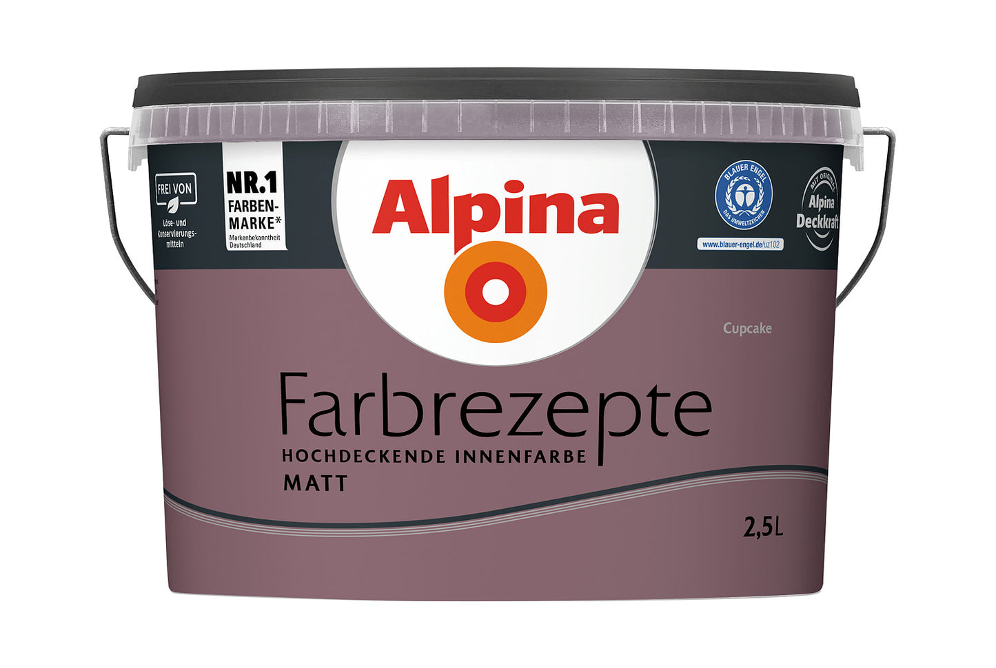 Alpina Farbrezepte 2,5 Liter Cupcake