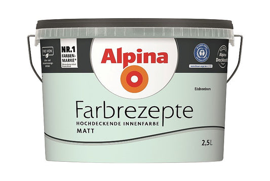 Alpina Farbrezepte 2,5 Liter Eisbonbon