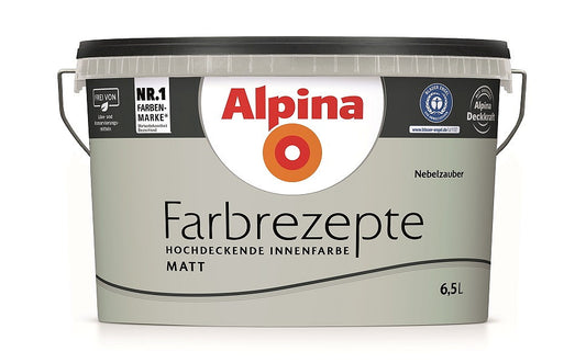 Alpina Farbrezepte 6,5 Liter Nebelzauber