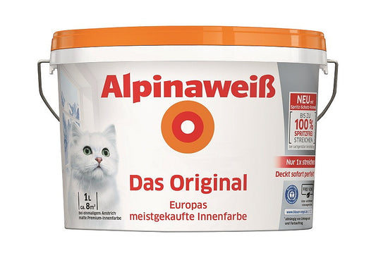 Alpinaweiß ''Das Original'' Spritzfrei 1 Liter