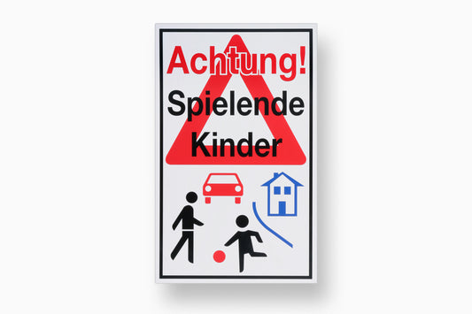 Schild Achtung! Kinder 250x400 mm