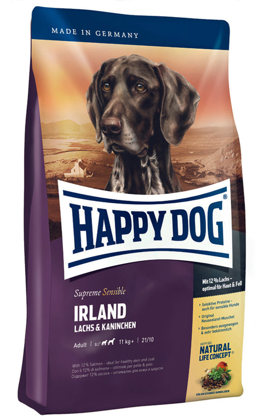 Happy Dog Supreme Irland Lachs / Kaninchen 1 kg