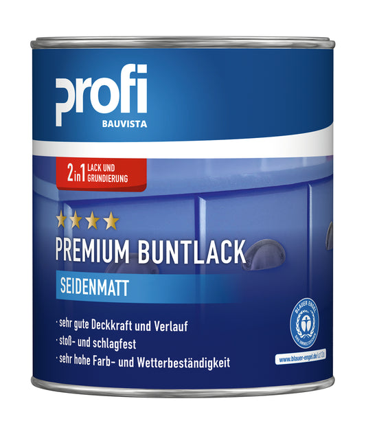 Buntlack seidenmatt Moosgrün 750 ml