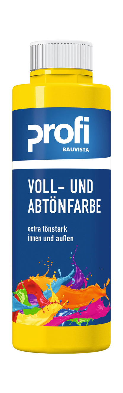 PROFI Voll- und Abtönfarbe 500 ml gelb